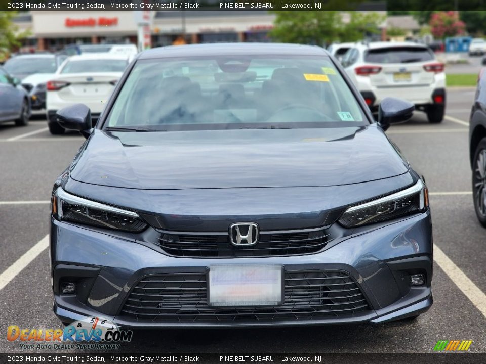 2023 Honda Civic Touring Sedan Meteorite Gray Metallic / Black Photo #2