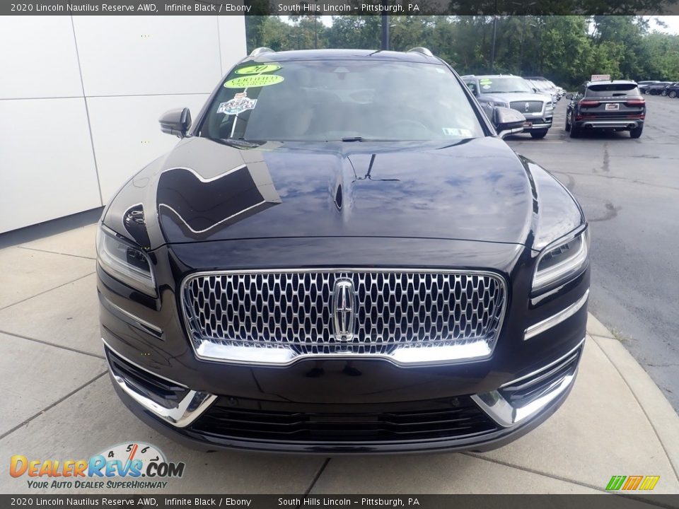 2020 Lincoln Nautilus Reserve AWD Infinite Black / Ebony Photo #9