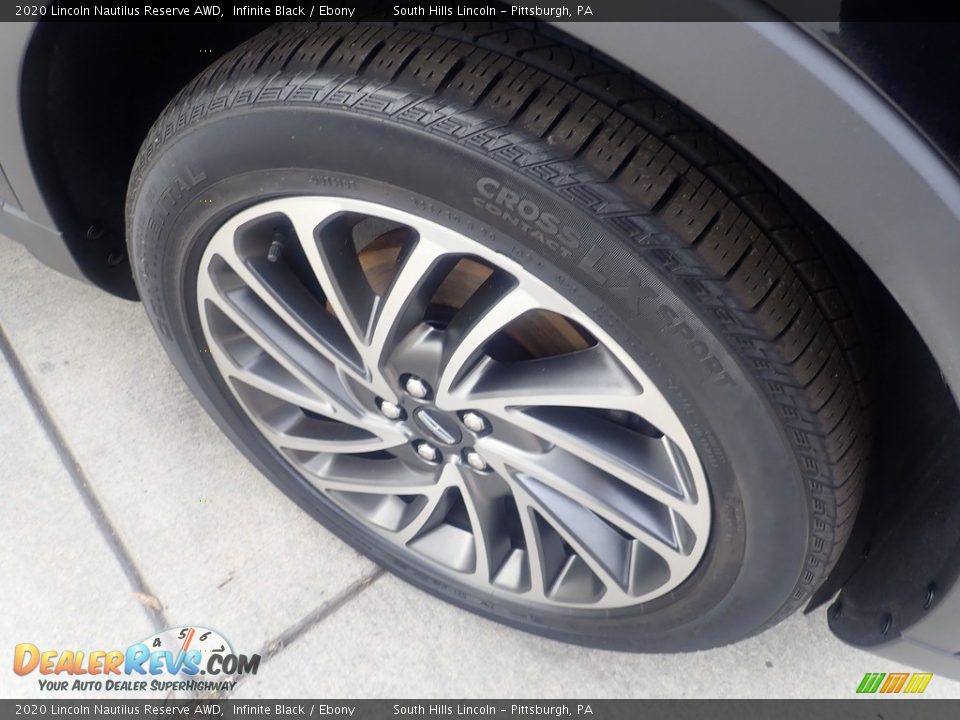 2020 Lincoln Nautilus Reserve AWD Infinite Black / Ebony Photo #10