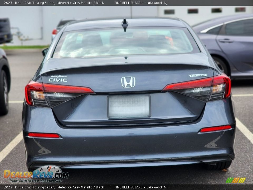 2023 Honda Civic Touring Sedan Meteorite Gray Metallic / Black Photo #4