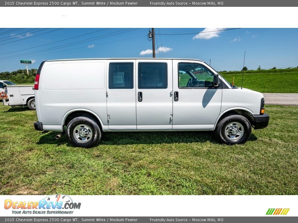 2015 Chevrolet Express 2500 Cargo WT Summit White / Medium Pewter Photo #3