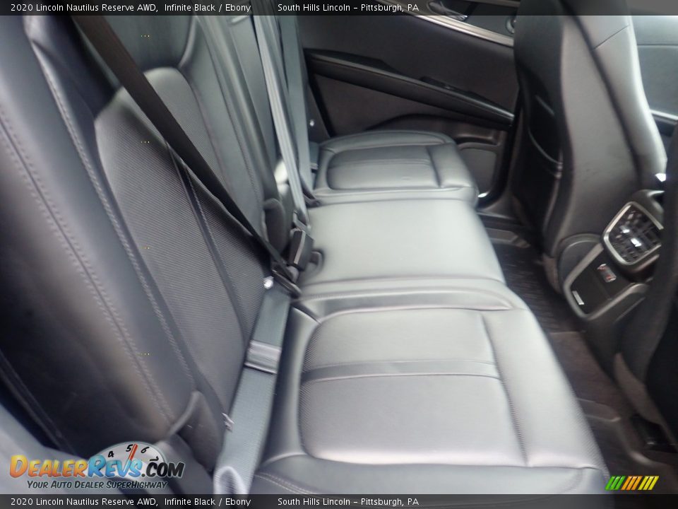 Rear Seat of 2020 Lincoln Nautilus Reserve AWD Photo #14