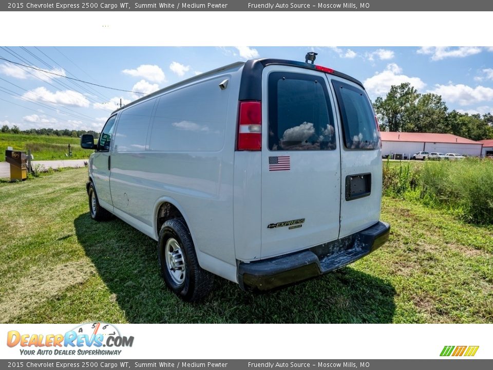2015 Chevrolet Express 2500 Cargo WT Summit White / Medium Pewter Photo #6