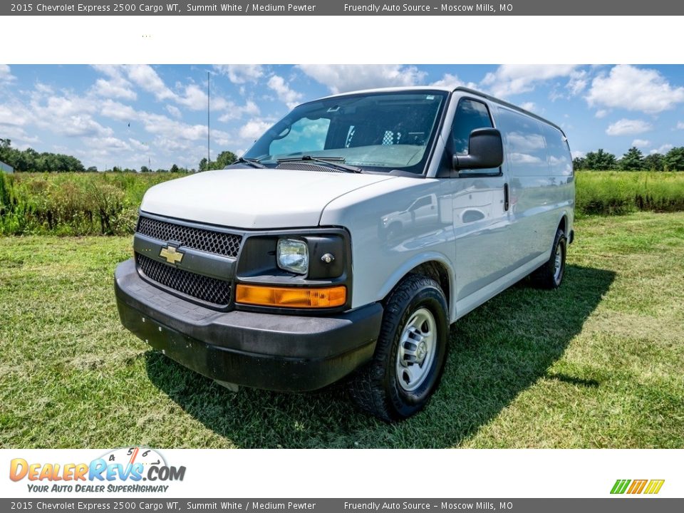 2015 Chevrolet Express 2500 Cargo WT Summit White / Medium Pewter Photo #8