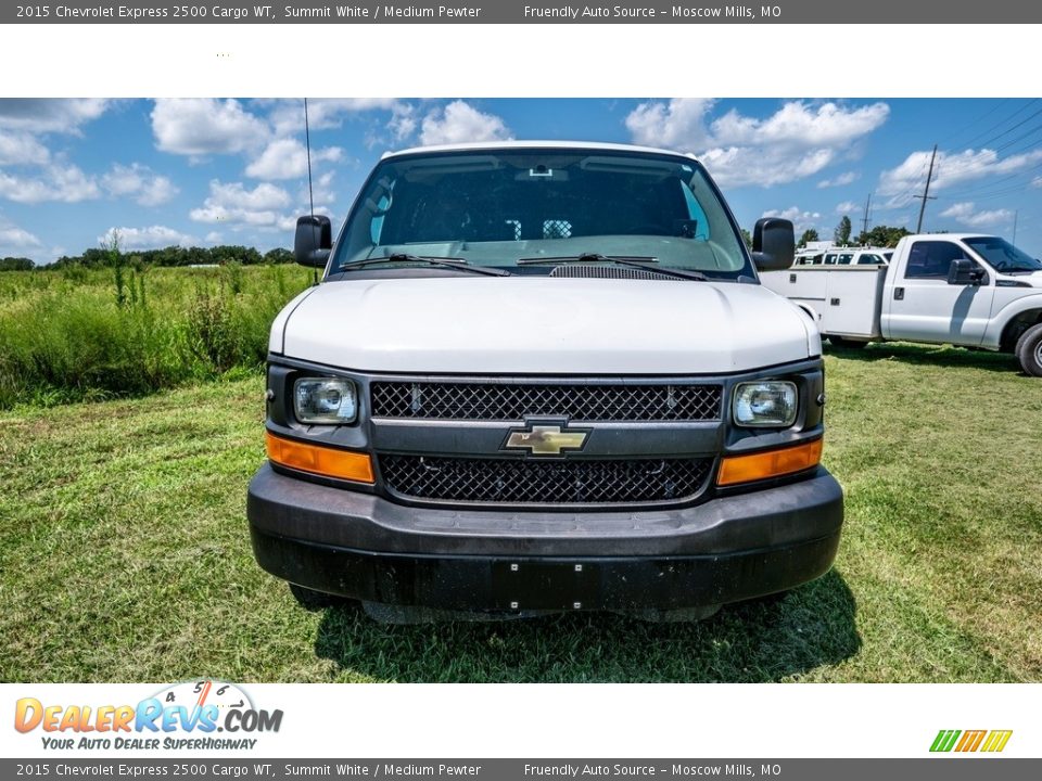2015 Chevrolet Express 2500 Cargo WT Summit White / Medium Pewter Photo #9