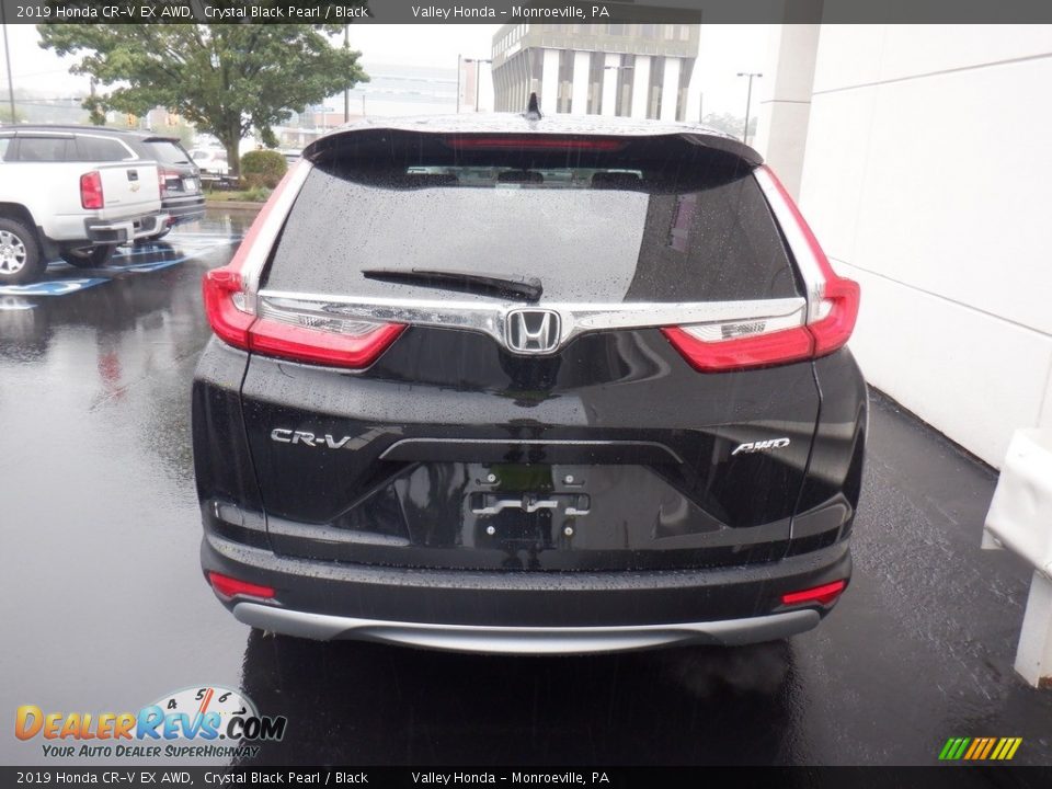 2019 Honda CR-V EX AWD Crystal Black Pearl / Black Photo #9