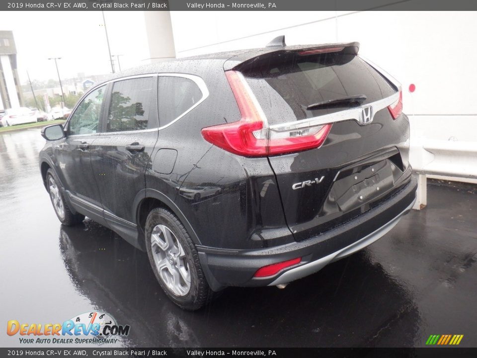 2019 Honda CR-V EX AWD Crystal Black Pearl / Black Photo #10