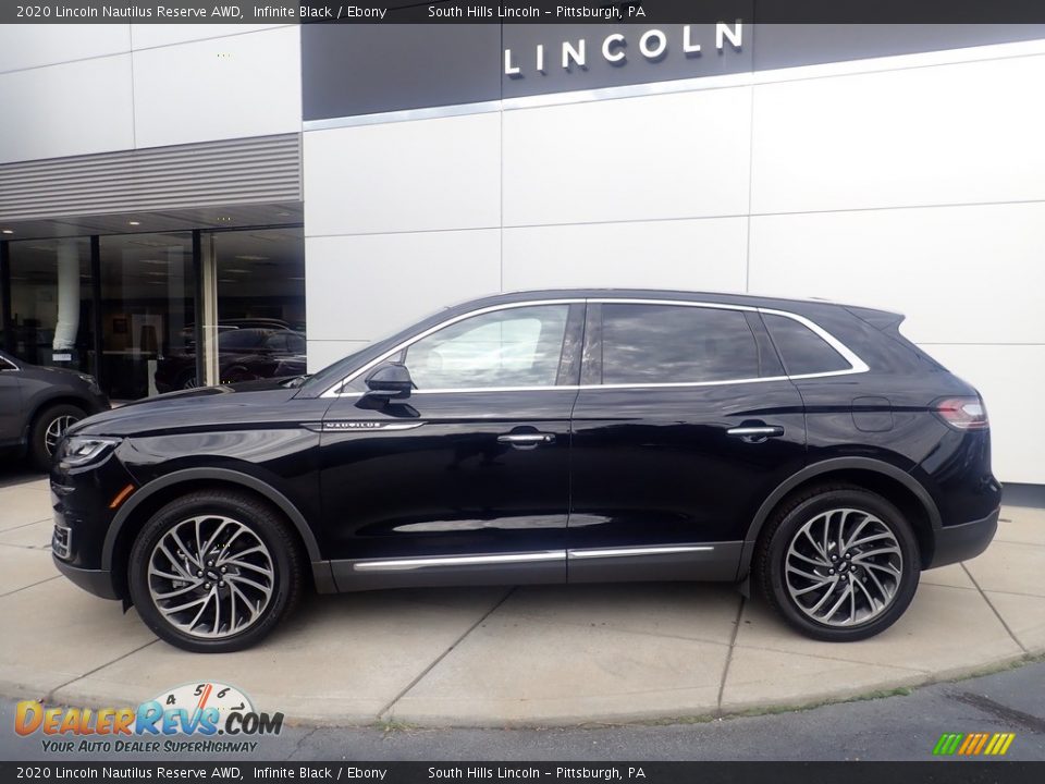 Infinite Black 2020 Lincoln Nautilus Reserve AWD Photo #2