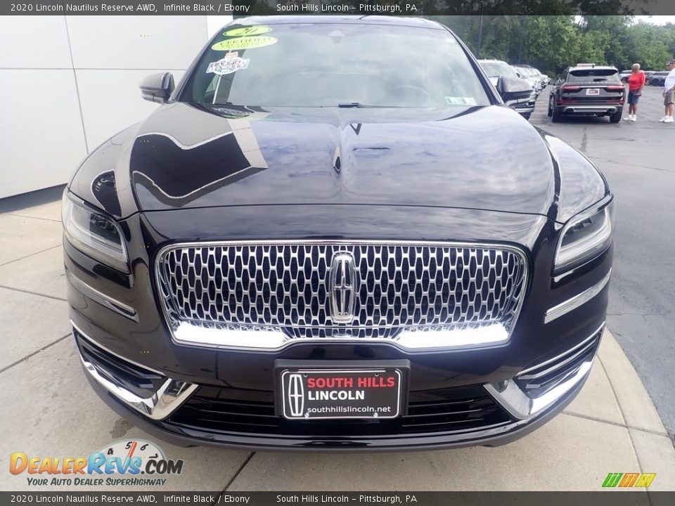 2020 Lincoln Nautilus Reserve AWD Infinite Black / Ebony Photo #9