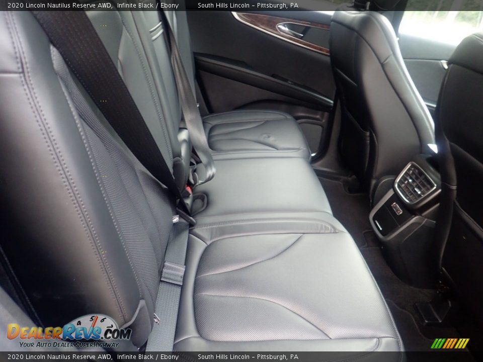 Rear Seat of 2020 Lincoln Nautilus Reserve AWD Photo #14