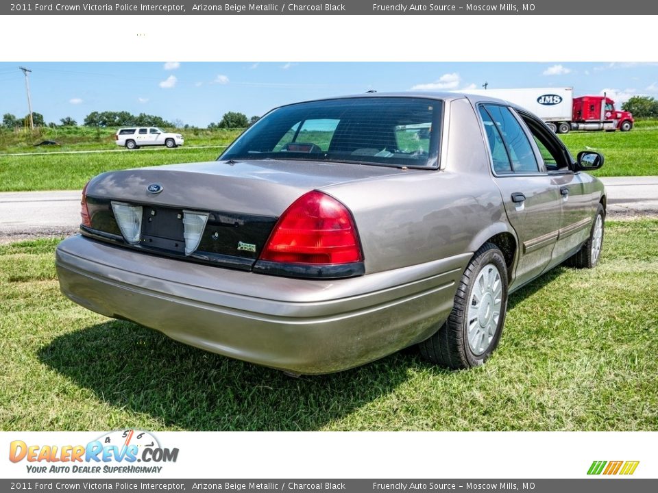 2011 Ford Crown Victoria Police Interceptor Arizona Beige Metallic / Charcoal Black Photo #4