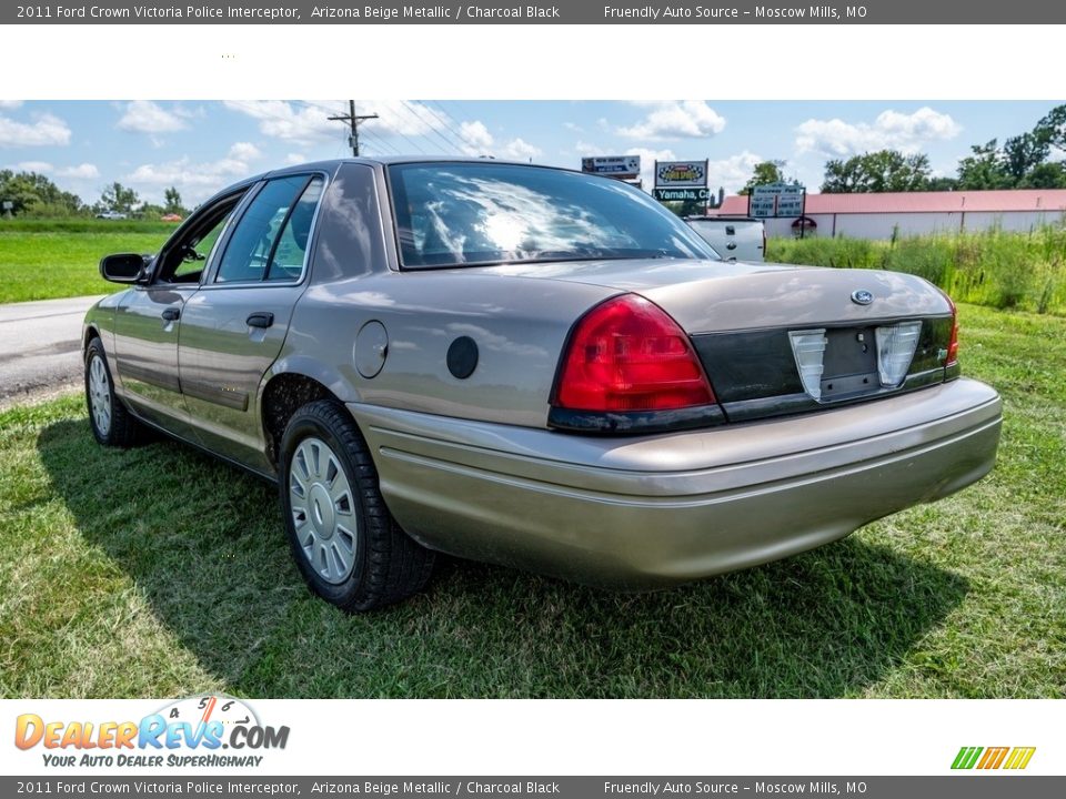 2011 Ford Crown Victoria Police Interceptor Arizona Beige Metallic / Charcoal Black Photo #6