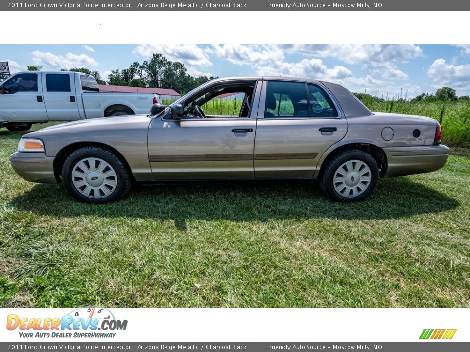 Arizona Beige Metallic 2011 Ford Crown Victoria Police Interceptor Photo #7