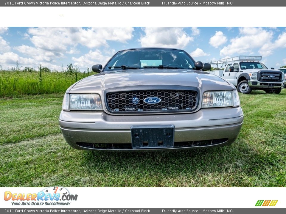 2011 Ford Crown Victoria Police Interceptor Arizona Beige Metallic / Charcoal Black Photo #9