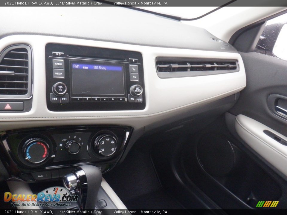 2021 Honda HR-V LX AWD Lunar Silver Metallic / Gray Photo #16