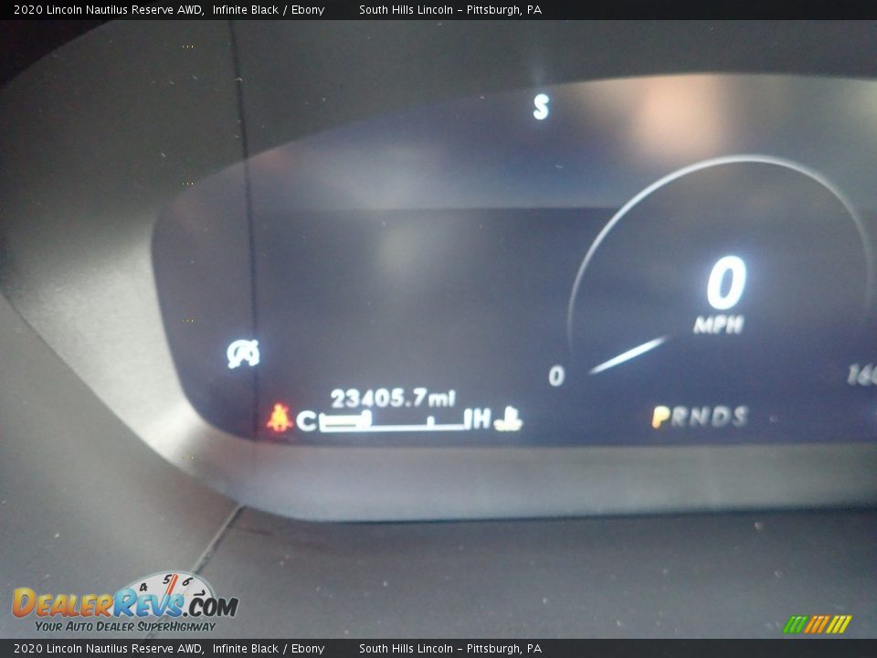 2020 Lincoln Nautilus Reserve AWD Infinite Black / Ebony Photo #24