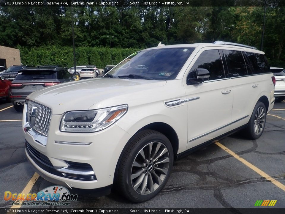 2020 Lincoln Navigator Reserve 4x4 Ceramic Pearl / Cappuccino Photo #1