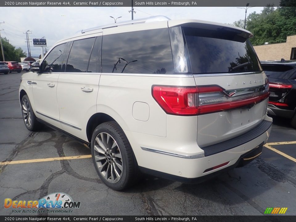 2020 Lincoln Navigator Reserve 4x4 Ceramic Pearl / Cappuccino Photo #2