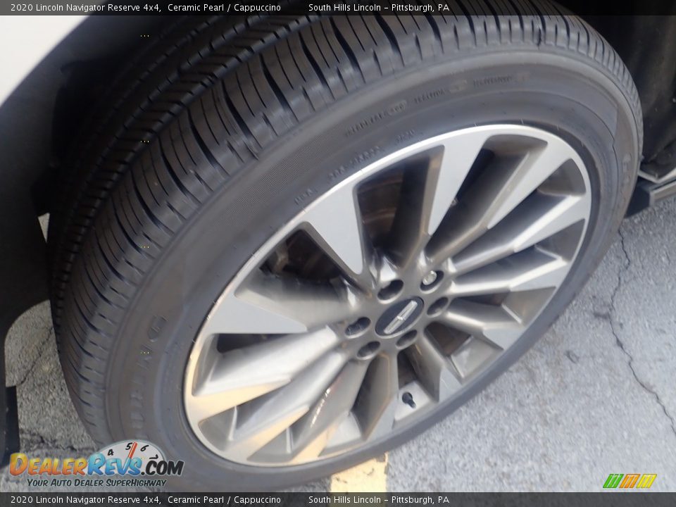 2020 Lincoln Navigator Reserve 4x4 Ceramic Pearl / Cappuccino Photo #5