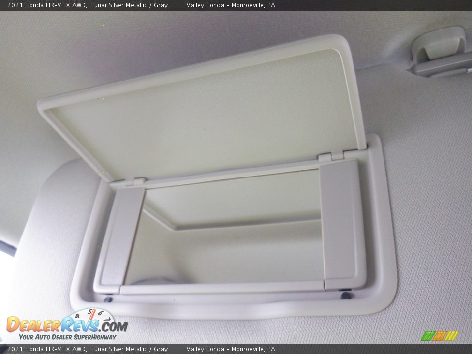 2021 Honda HR-V LX AWD Lunar Silver Metallic / Gray Photo #23