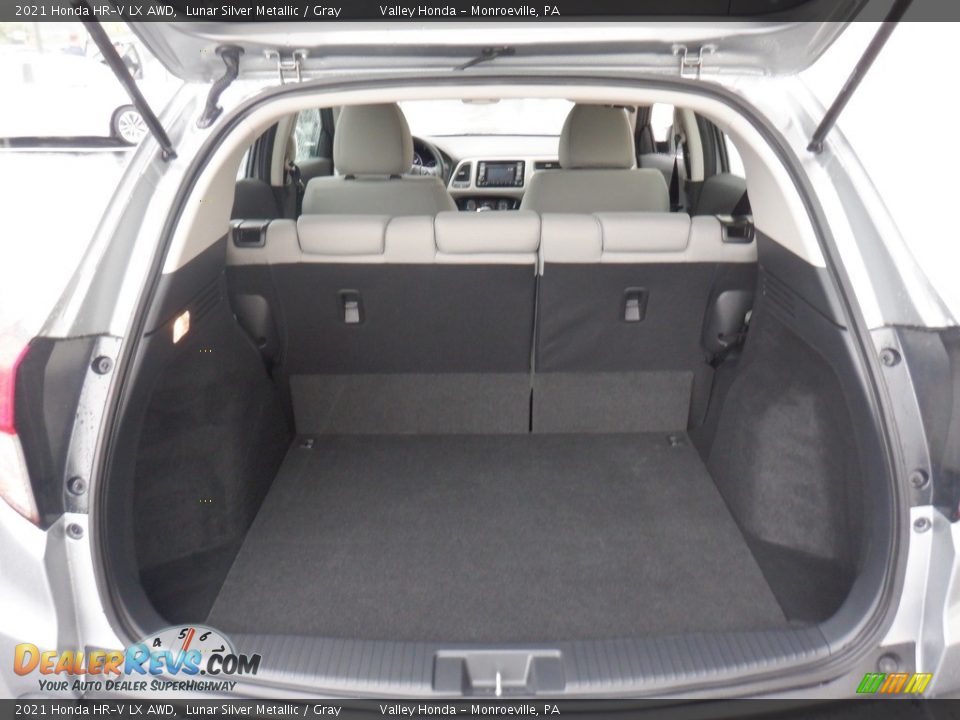 2021 Honda HR-V LX AWD Lunar Silver Metallic / Gray Photo #27