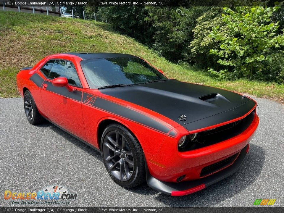 Front 3/4 View of 2022 Dodge Challenger T/A Photo #5