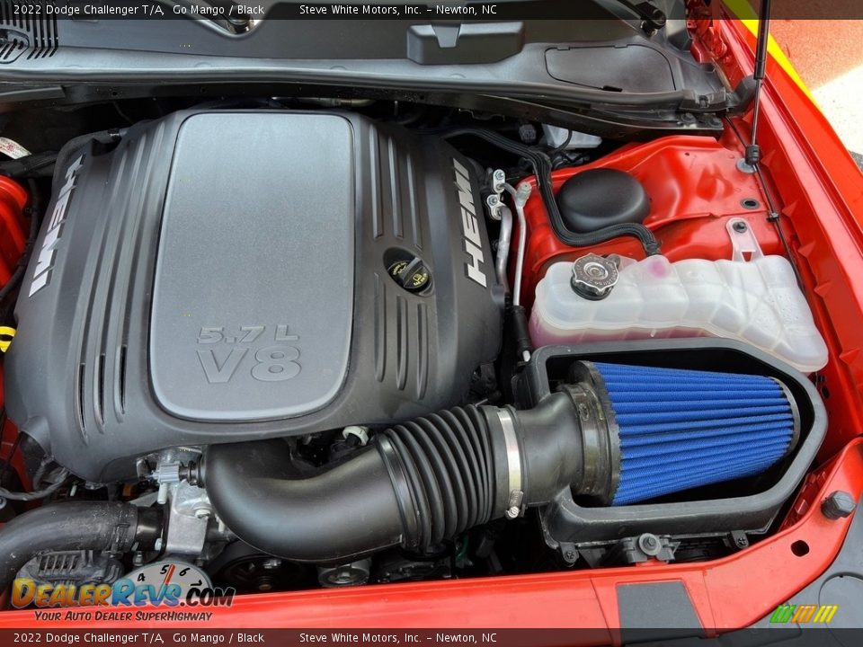 2022 Dodge Challenger T/A 5.7 Liter HEMI OHV 16-Valve VVT V8 Engine Photo #10