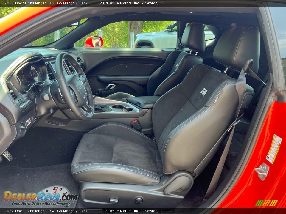 Black Interior - 2022 Dodge Challenger T/A Photo #11