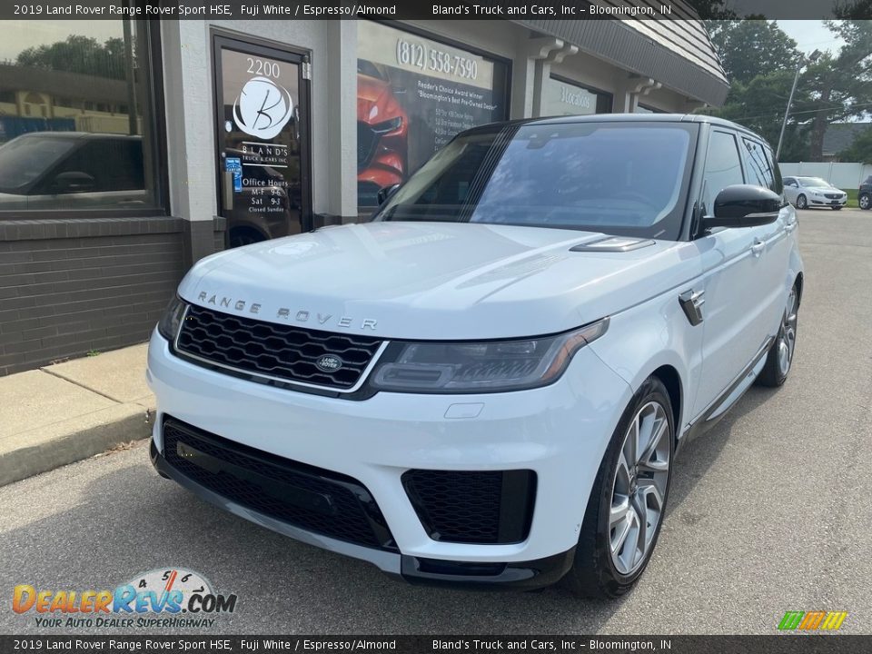 2019 Land Rover Range Rover Sport HSE Fuji White / Espresso/Almond Photo #2