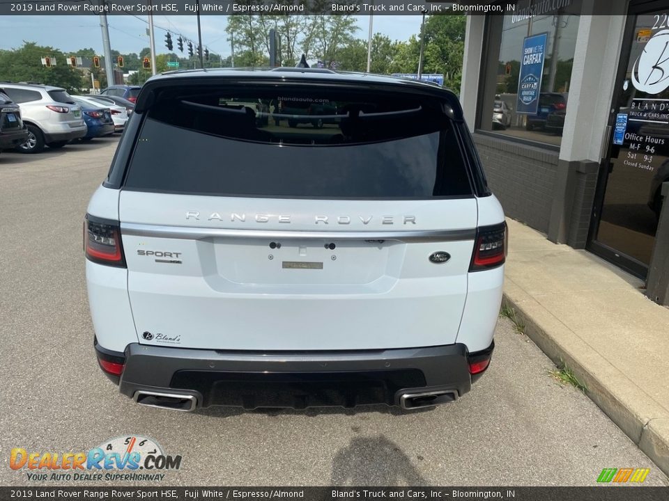 2019 Land Rover Range Rover Sport HSE Fuji White / Espresso/Almond Photo #5