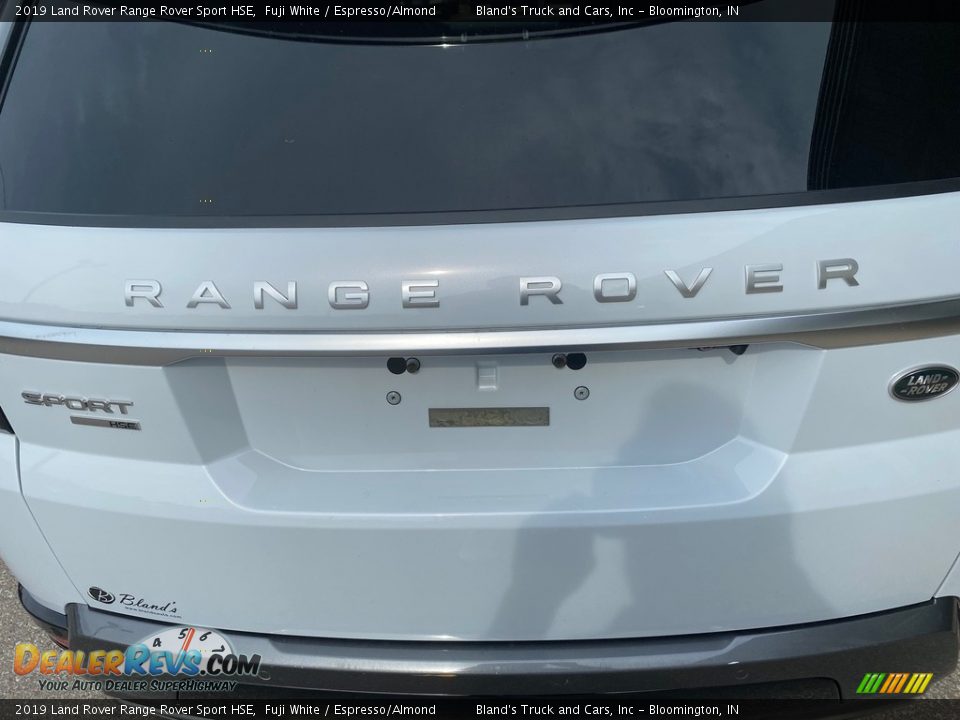 2019 Land Rover Range Rover Sport HSE Fuji White / Espresso/Almond Photo #8