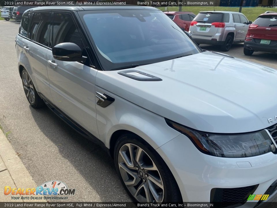 2019 Land Rover Range Rover Sport HSE Fuji White / Espresso/Almond Photo #13