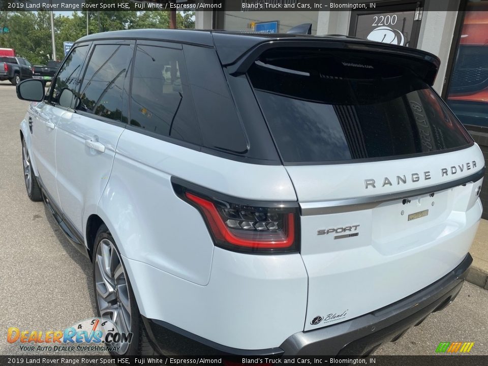2019 Land Rover Range Rover Sport HSE Fuji White / Espresso/Almond Photo #18
