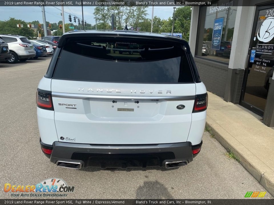 2019 Land Rover Range Rover Sport HSE Fuji White / Espresso/Almond Photo #31