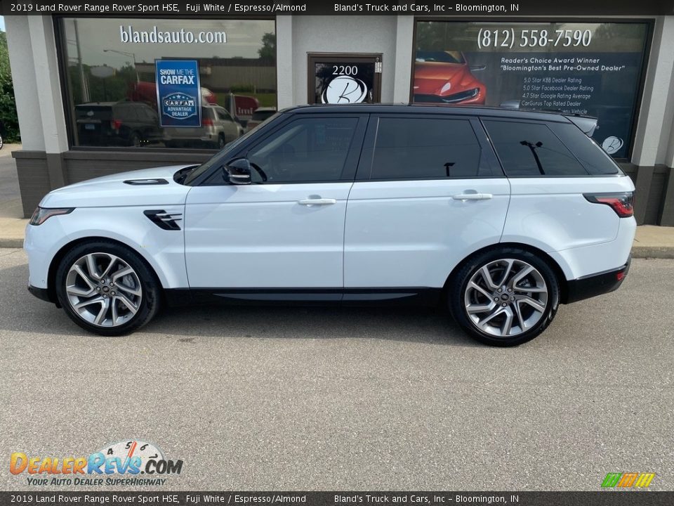 2019 Land Rover Range Rover Sport HSE Fuji White / Espresso/Almond Photo #33