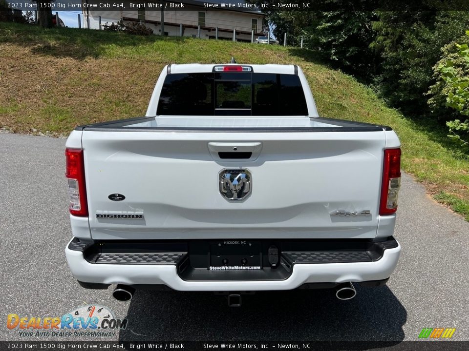 2023 Ram 1500 Big Horn Crew Cab 4x4 Bright White / Black Photo #8