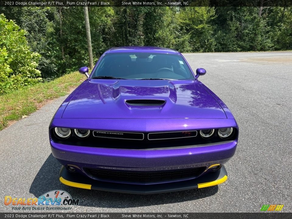 2023 Dodge Challenger R/T Plus Plum Crazy Pearl / Black Photo #3