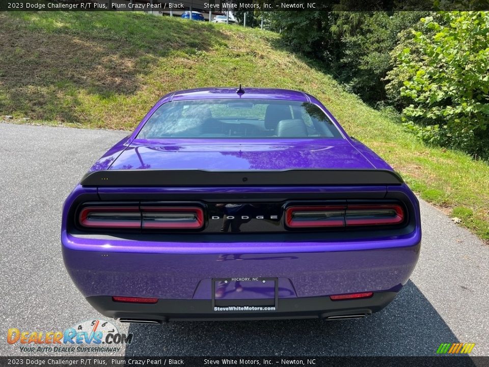 2023 Dodge Challenger R/T Plus Plum Crazy Pearl / Black Photo #7