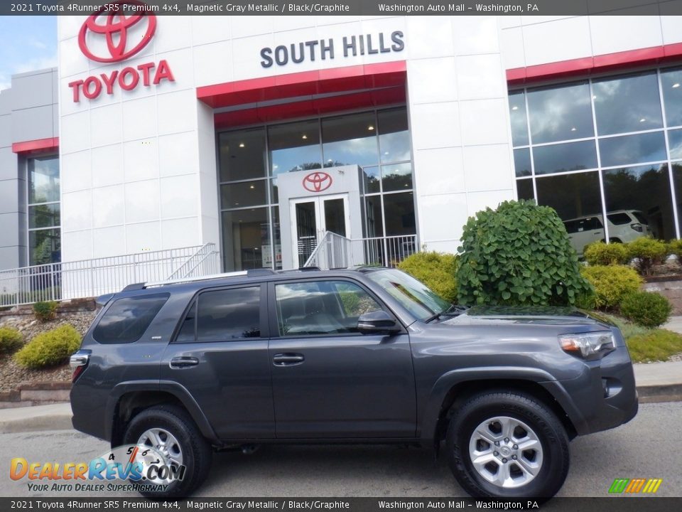 2021 Toyota 4Runner SR5 Premium 4x4 Magnetic Gray Metallic / Black/Graphite Photo #2