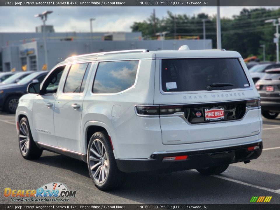 2023 Jeep Grand Wagoneer L Series II 4x4 Bright White / Global Black Photo #4