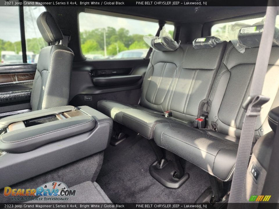 Rear Seat of 2023 Jeep Grand Wagoneer L Series II 4x4 Photo #7