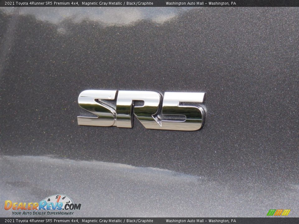 2021 Toyota 4Runner SR5 Premium 4x4 Magnetic Gray Metallic / Black/Graphite Photo #12