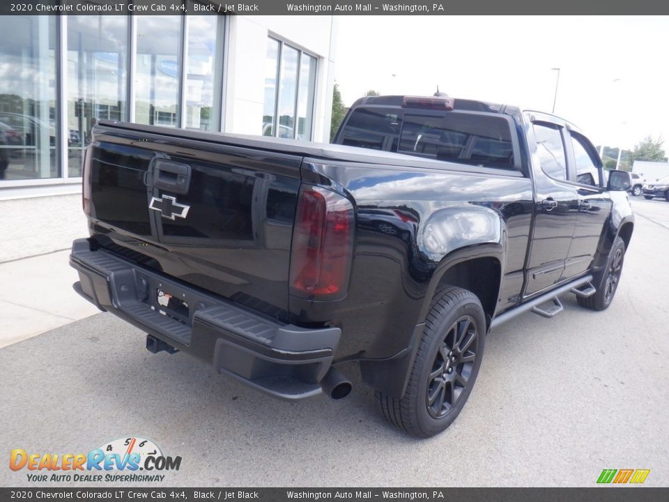 2020 Chevrolet Colorado LT Crew Cab 4x4 Black / Jet Black Photo #12