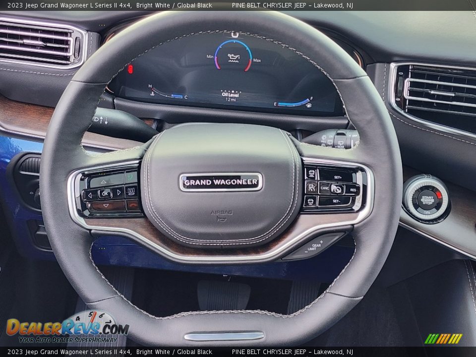 2023 Jeep Grand Wagoneer L Series II 4x4 Steering Wheel Photo #13