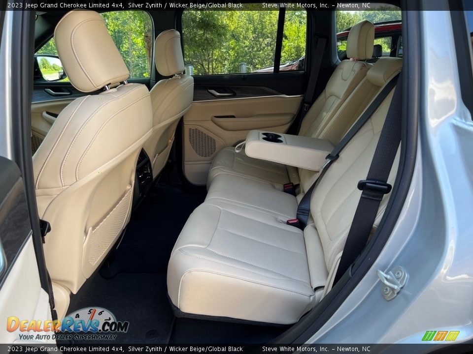 Rear Seat of 2023 Jeep Grand Cherokee Limited 4x4 Photo #13