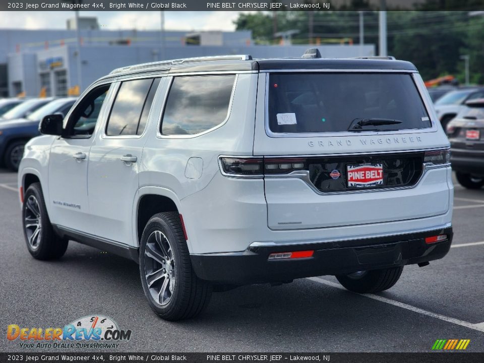 2023 Jeep Grand Wagoneer 4x4 Bright White / Global Black Photo #4