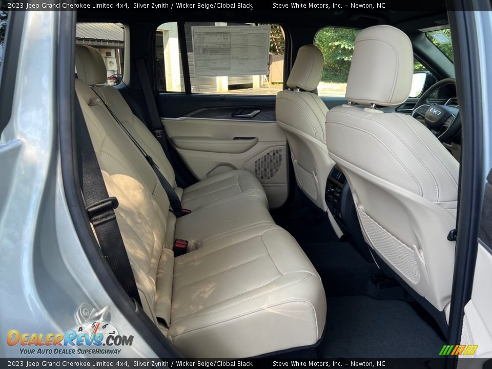 Rear Seat of 2023 Jeep Grand Cherokee Limited 4x4 Photo #17