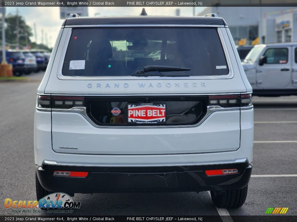 2023 Jeep Grand Wagoneer 4x4 Bright White / Global Black Photo #6