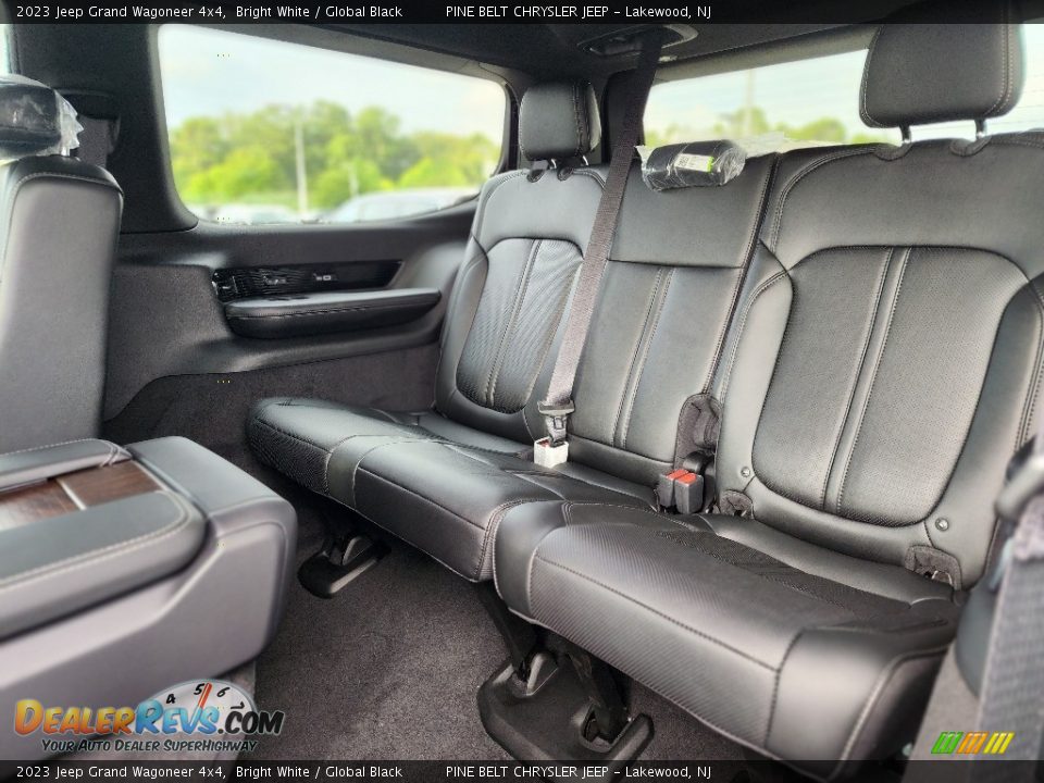 Rear Seat of 2023 Jeep Grand Wagoneer 4x4 Photo #7