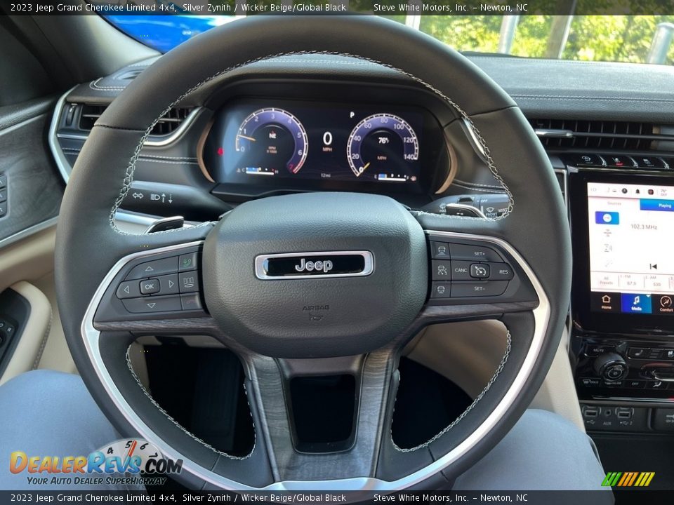 2023 Jeep Grand Cherokee Limited 4x4 Steering Wheel Photo #20